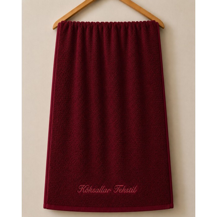 Bordo Promosyon El Havlusu 50x90 cm